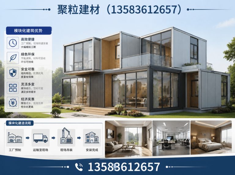 安丘市模块化建筑展示图